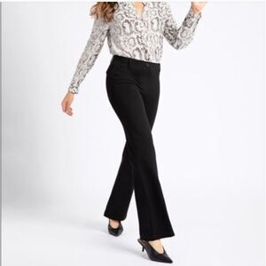 Betabrand Bootcut Dress Pant Yoga Pant Black XL petite